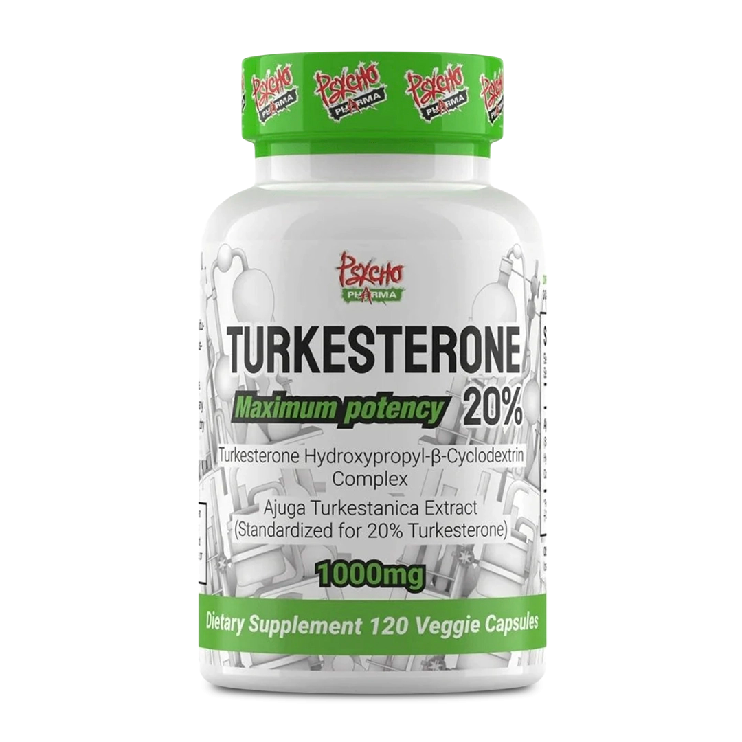 Psycho Pharma - Complexed Turkesterone 20% - 120 Capsules