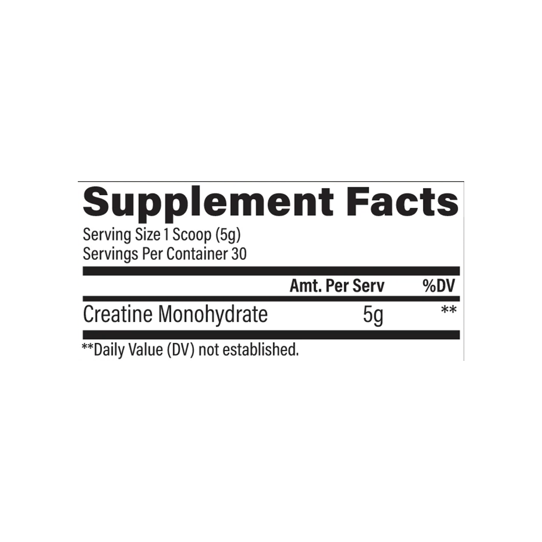 Raw Nutrition - Creatine Monohydrate