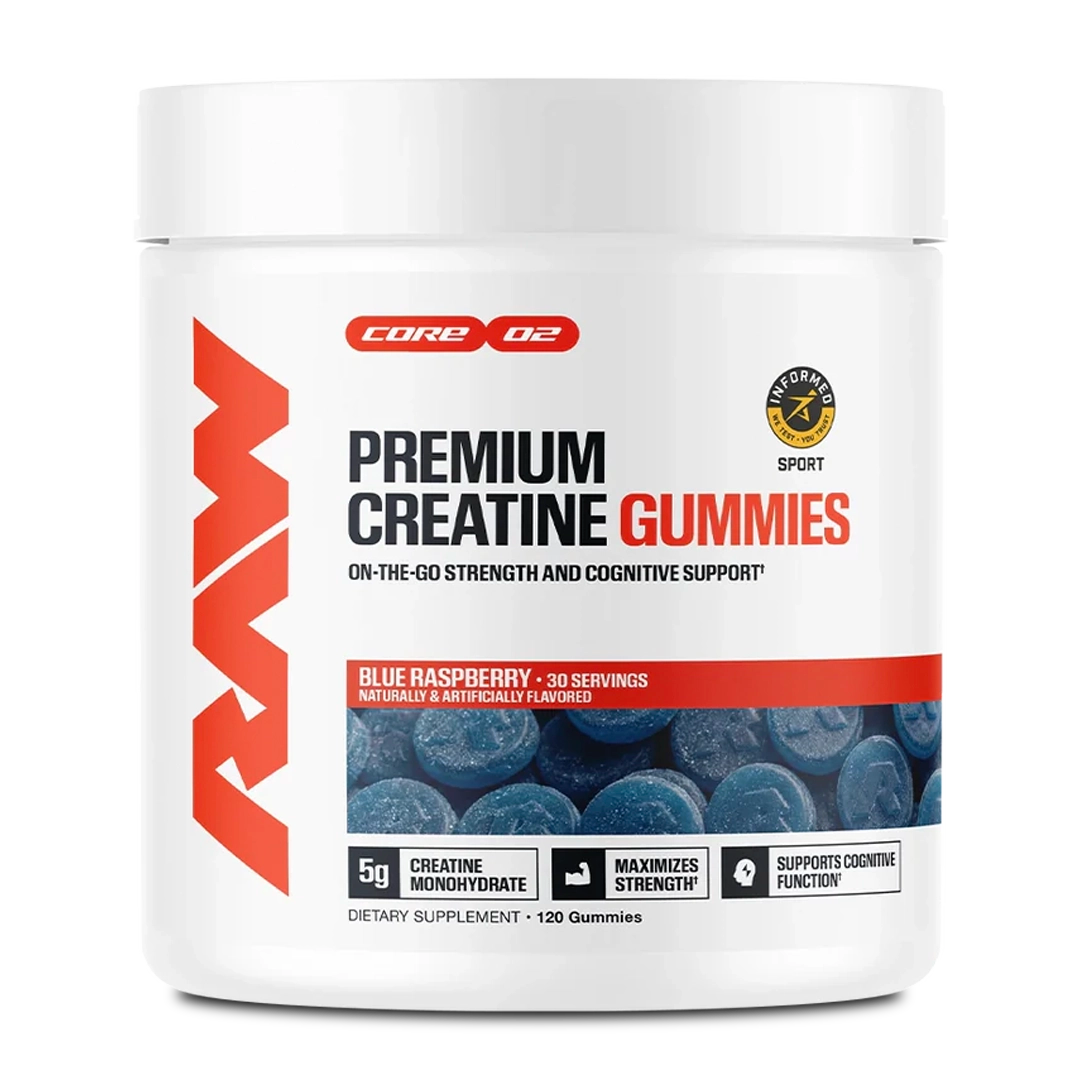 Raw Nutrition - Premium Creatine Gummies