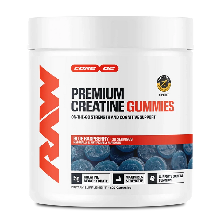Raw Nutrition - Premium Creatine Gummies