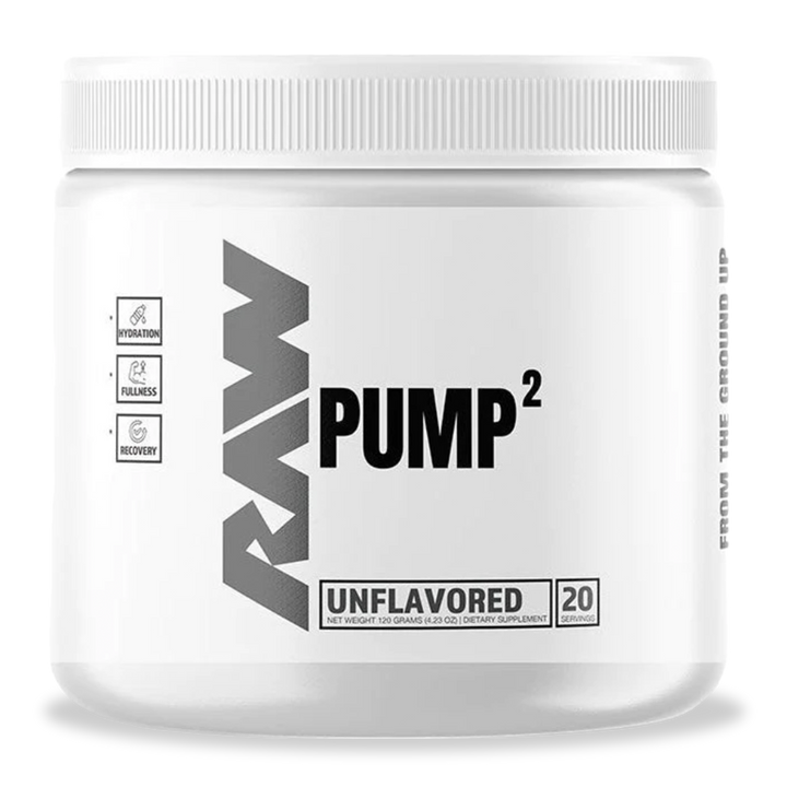 RAW Nutrition - RAW PUMP² - 20 Servings Unflavored