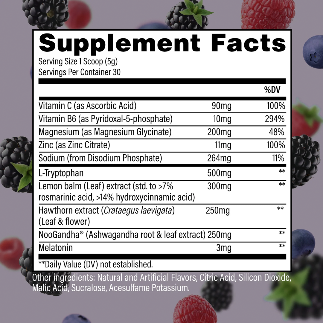 Raw Nutrition - Sleep