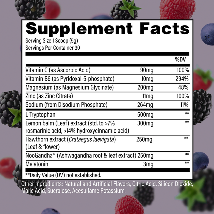 Raw Nutrition - Sleep