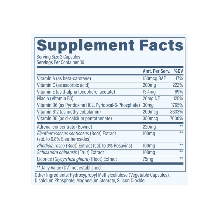 Revive MD - AdrenalCORE - 60 Capsules