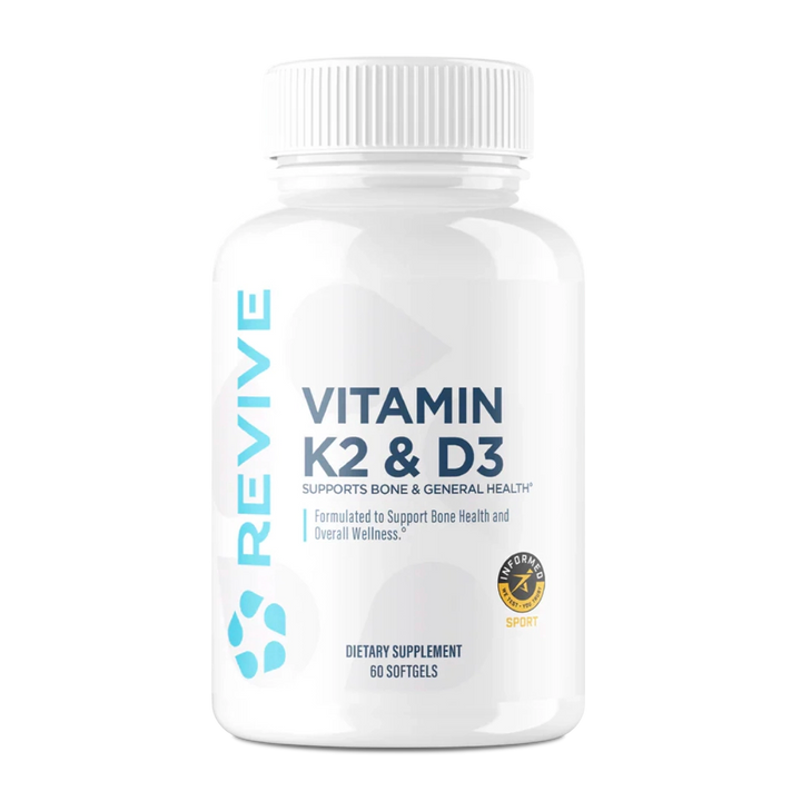 Revive MD - K2 & D3 - 60 Softgels