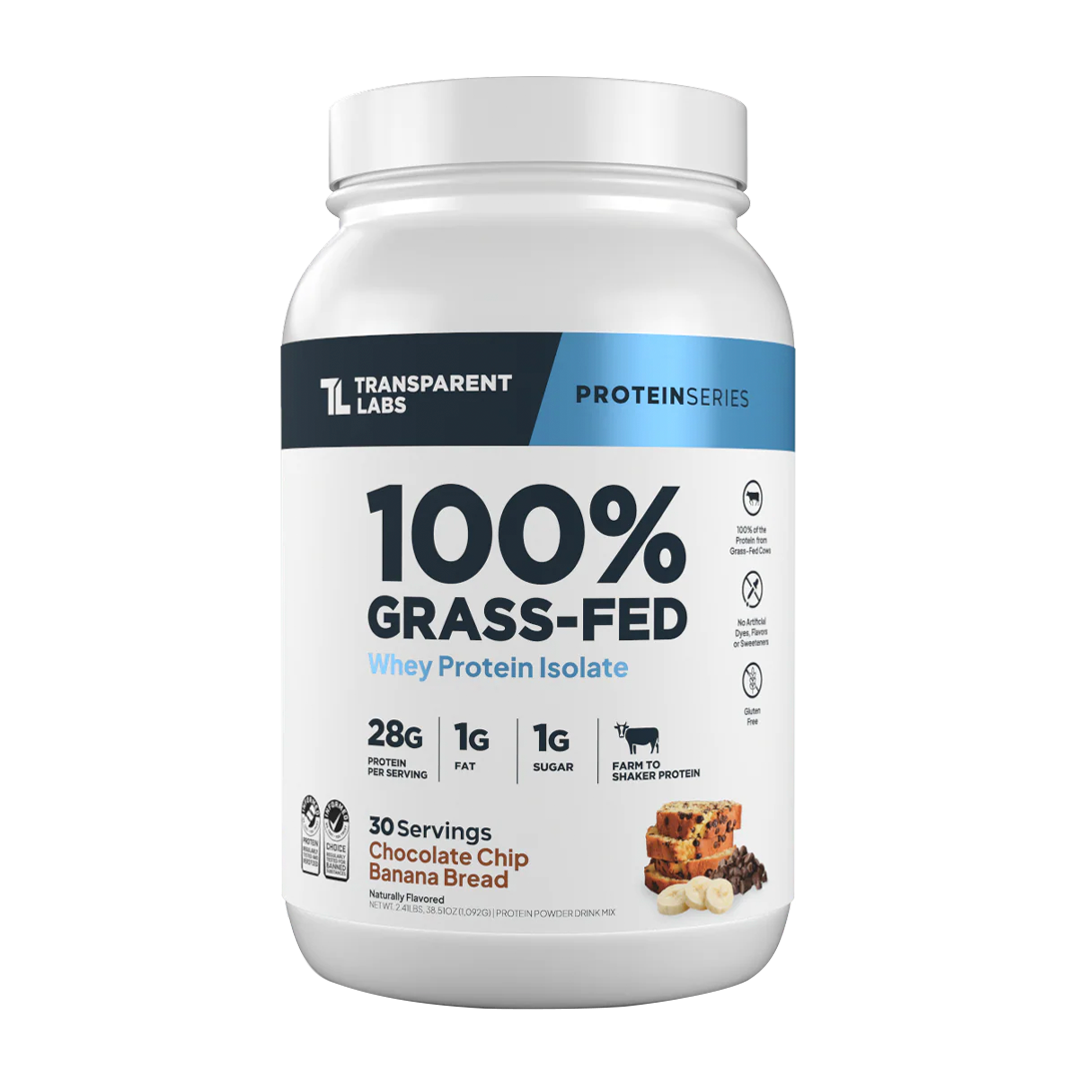 Transparent Labs - 100% Grass-Fed Whey Protein Isolate