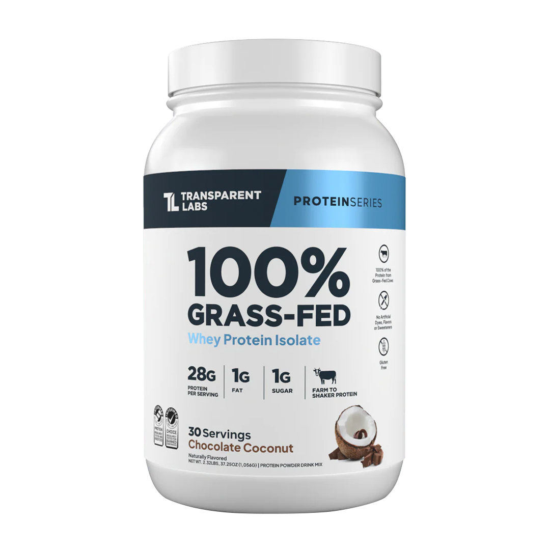 Transparent Labs - 100% Grass-Fed Whey Protein Isolate