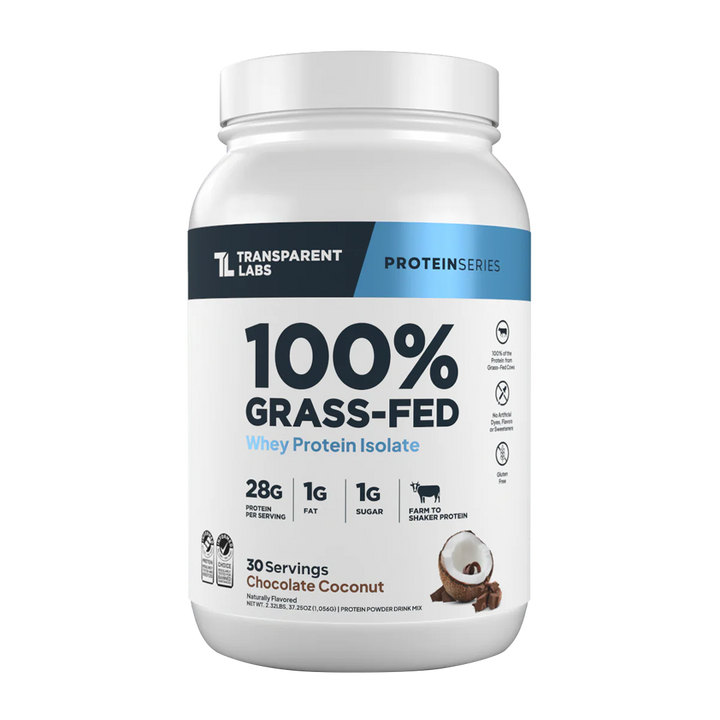 Transparent Labs - 100% Grass-Fed Whey Protein Isolate