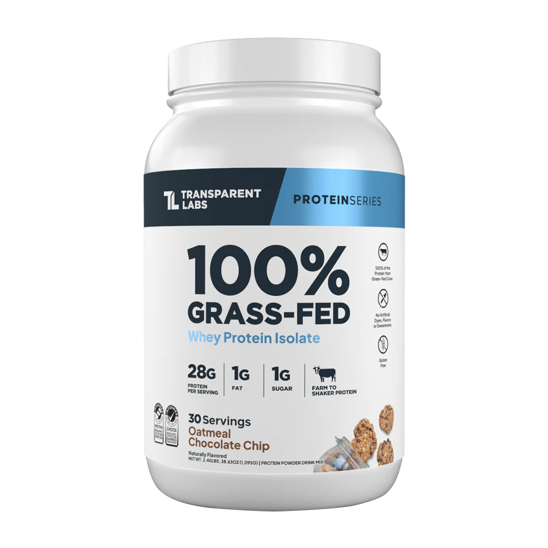 Transparent Labs - 100% Grass-Fed Whey Protein Isolate
