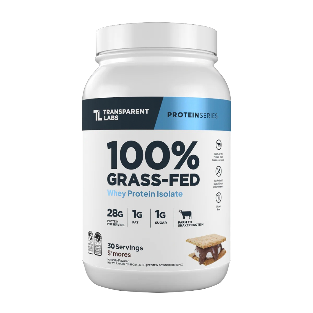 Transparent Labs - 100% Grass-Fed Whey Protein Isolate