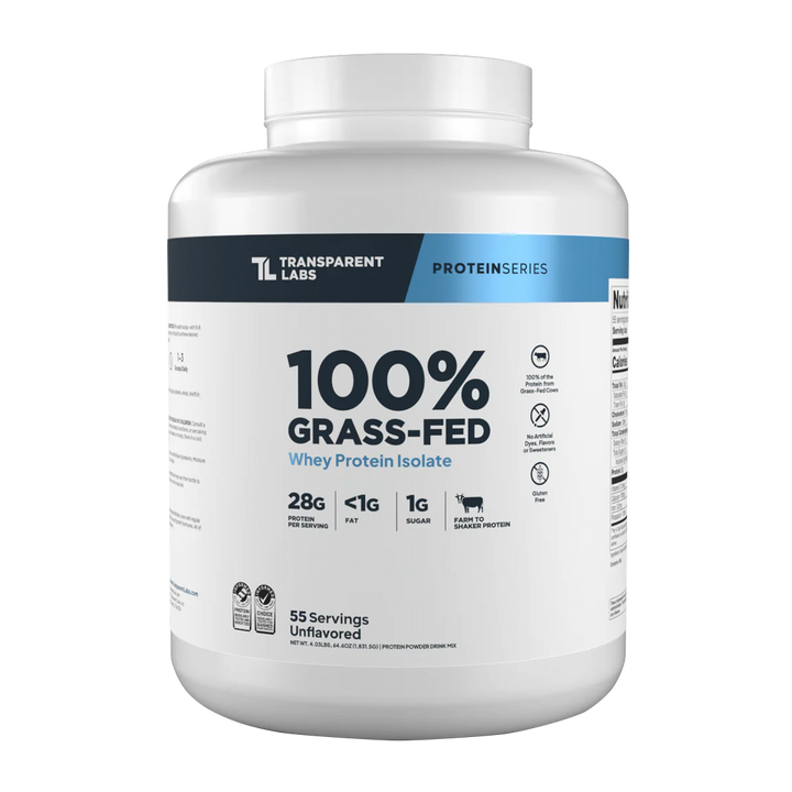 Transparent Labs - 100% Grass-Fed Whey Protein Isolate