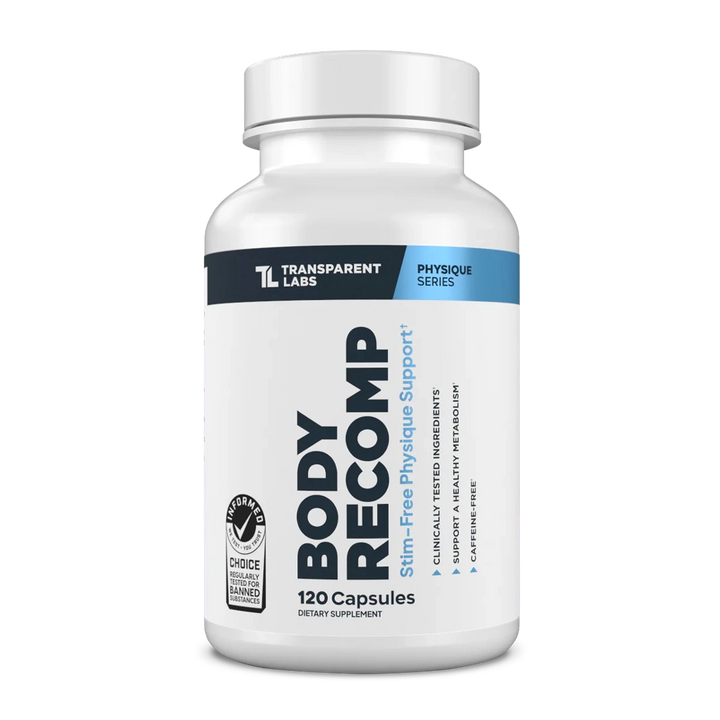 Transparent Labs - Recomp Stim-Free - 120 Capsules