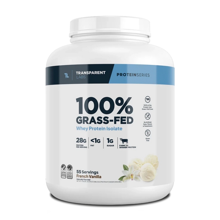 Transparent Labs - 100% Grass-Fed Whey Protein Isolate