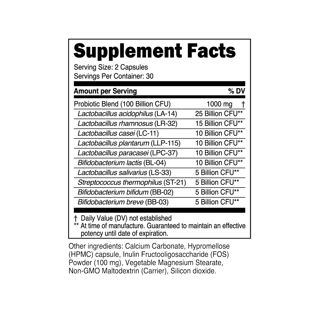 Transparent Labs - Gut Health - 60 Capsules