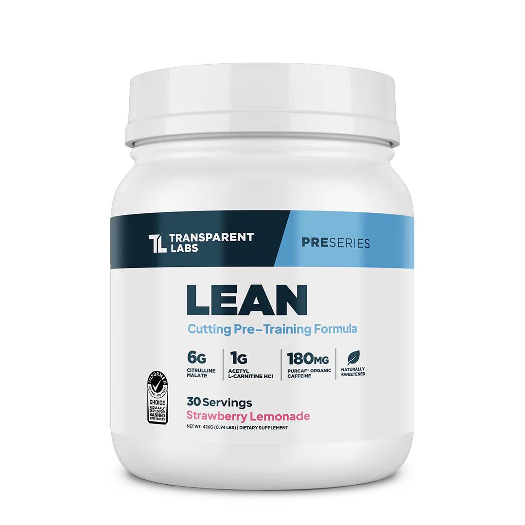 Lean Fat Burner By Transparent Labs | Same-day Shipping & Low Prices ...
