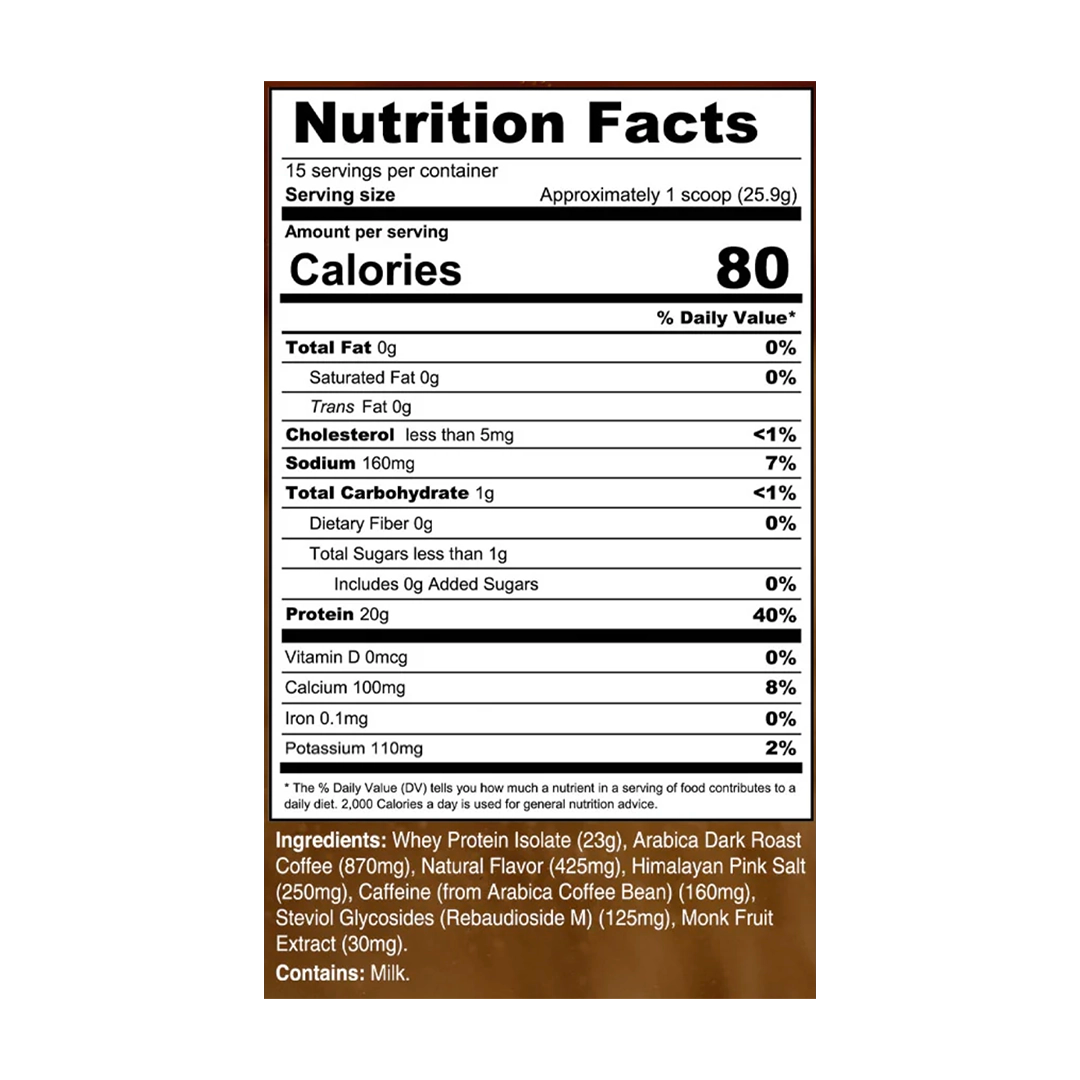 Transparent Labs - Grass-Fed Protein Coffee