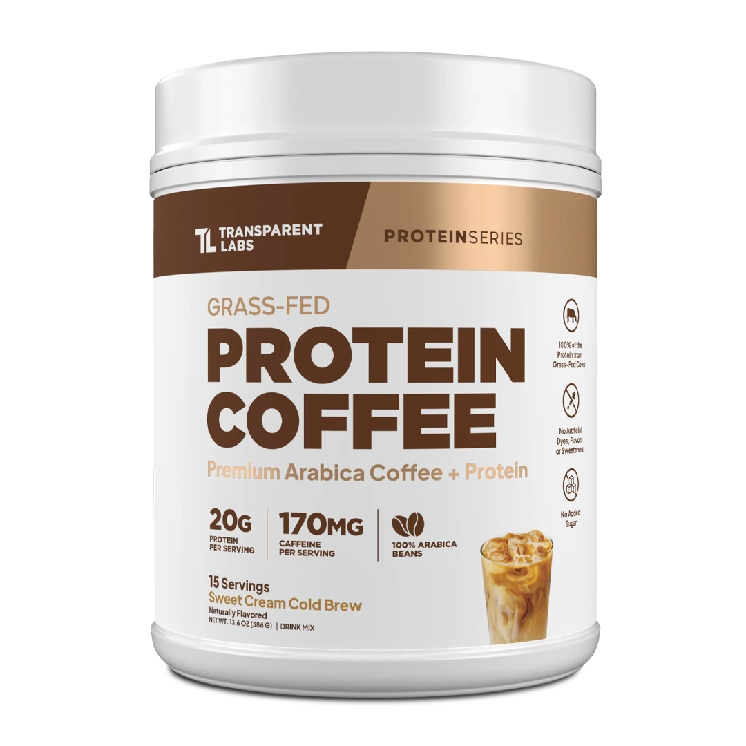 Transparent Labs - Grass-Fed Protein Coffee