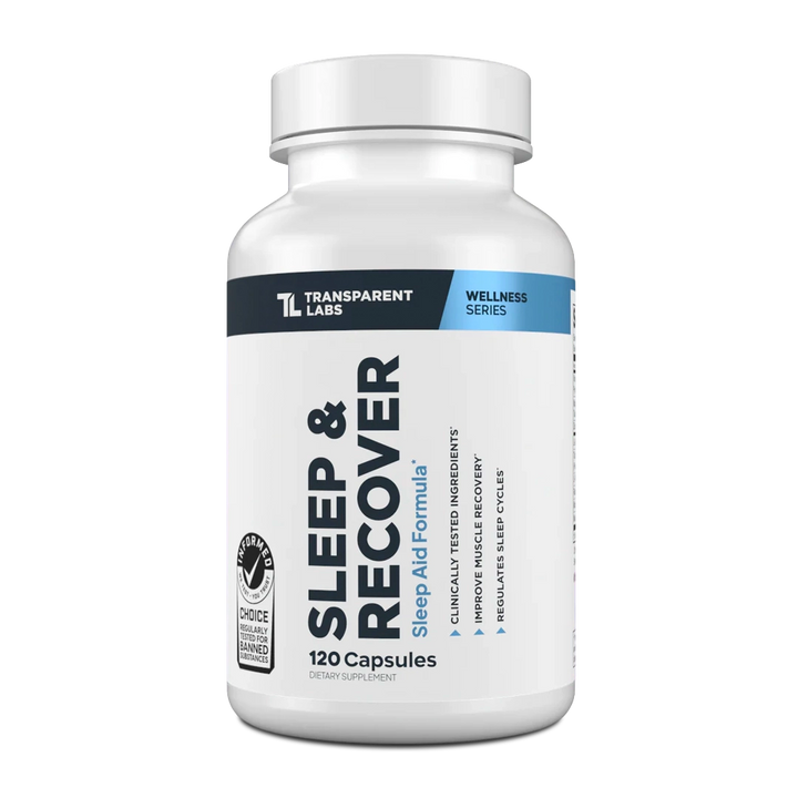 Transparent Labs - Sleep &amp;  Recover - 120 Capsules