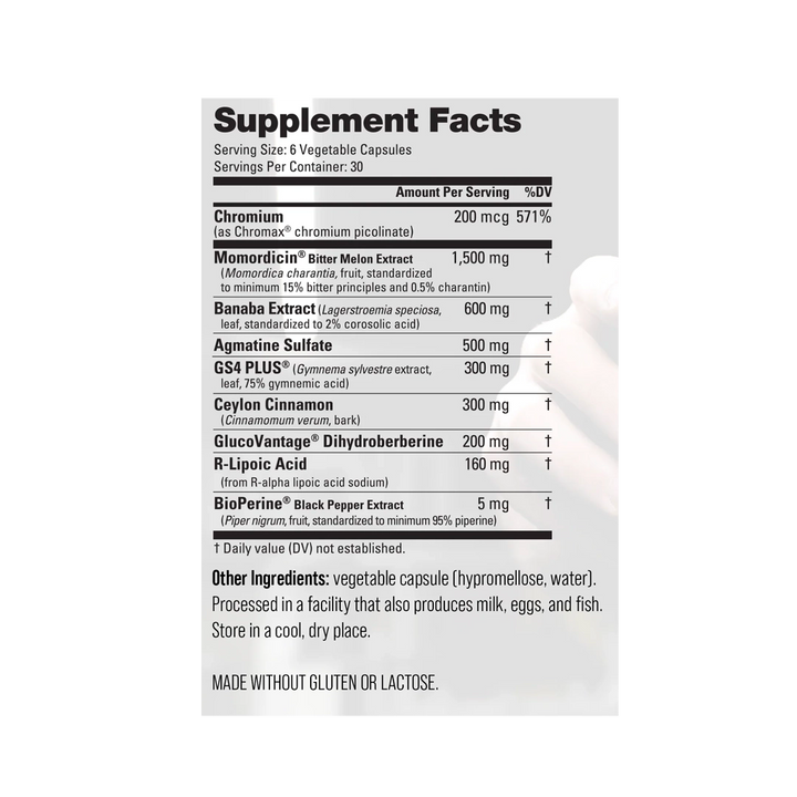 NutraBio - GDA Unbound Series - 180 Capsules