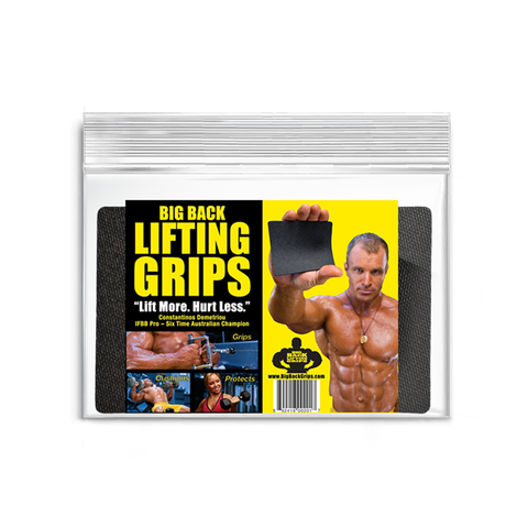 Big Back Lifting Grips - 1 Pair