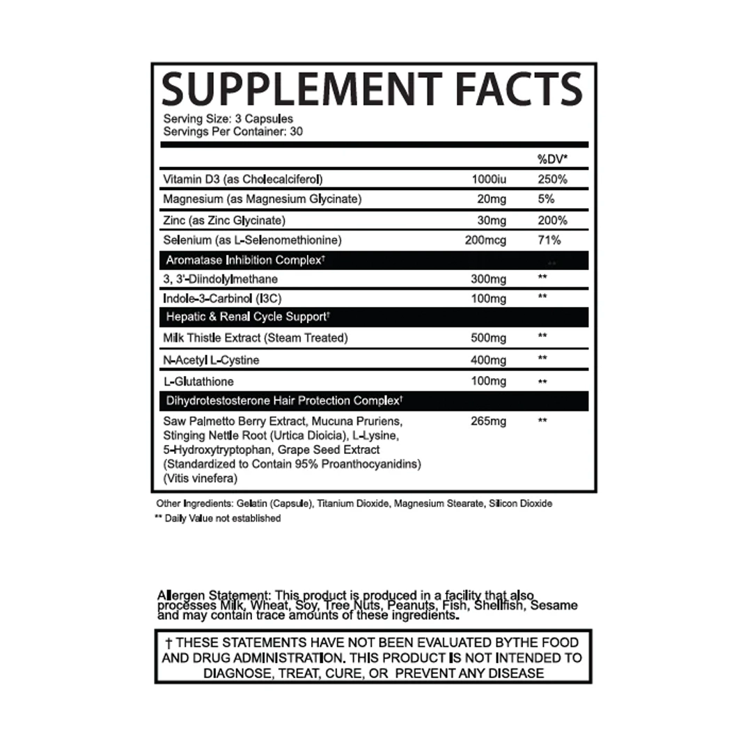 AfterDark - ESTROZOLE - 90 Capsules