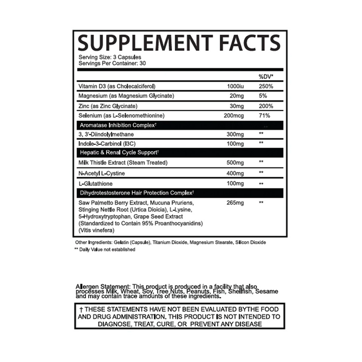 AfterDark - ESTROZOLE - 90 Capsules