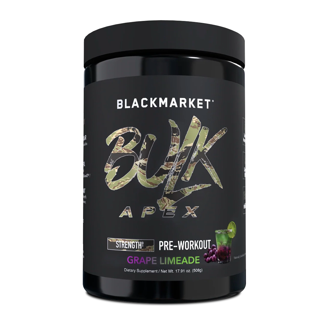 BlackMarket Labs BULK APEX Strength Pre-Workout 5g Creatine HMB ElevATP ...