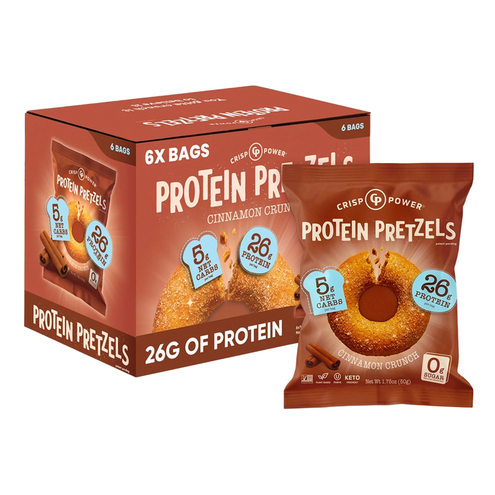 Crisp Power - Protein Pretzels