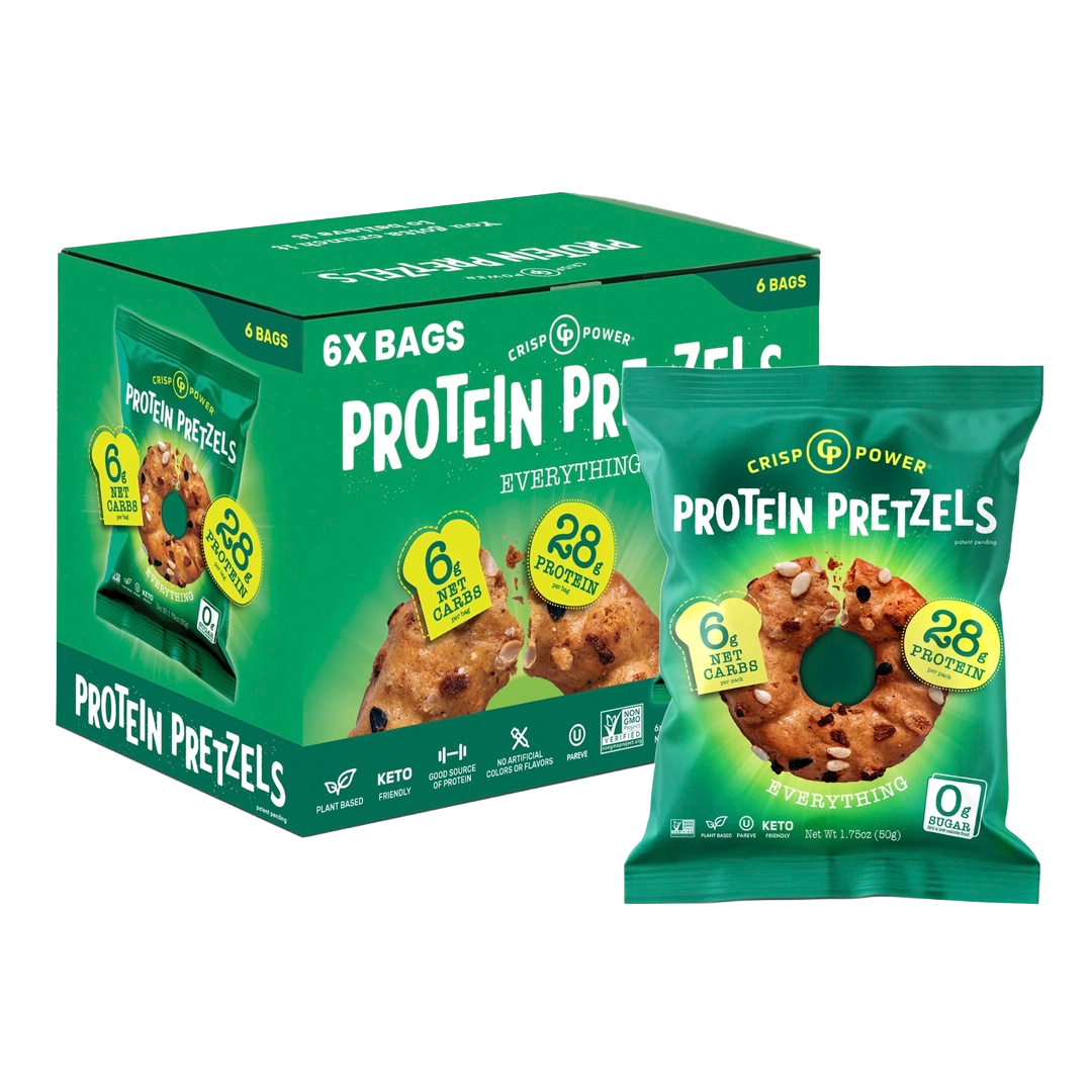 Crisp Power - Protein Pretzels