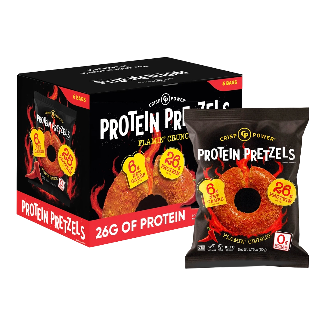 Crisp Power - Protein Pretzels