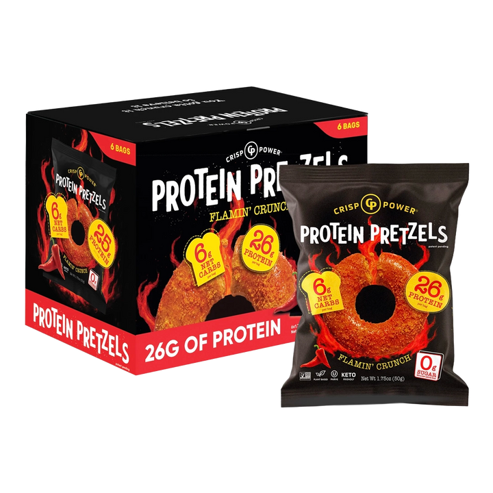 Crisp Power - Protein Pretzels