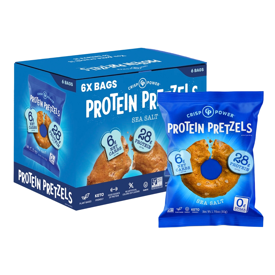 Crisp Power - Protein Pretzels
