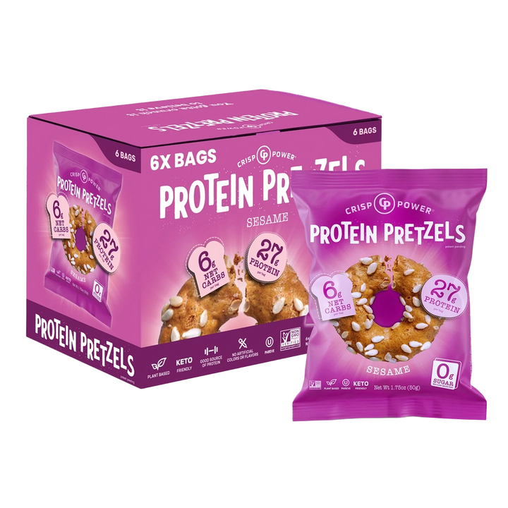 Crisp Power - Protein Pretzels