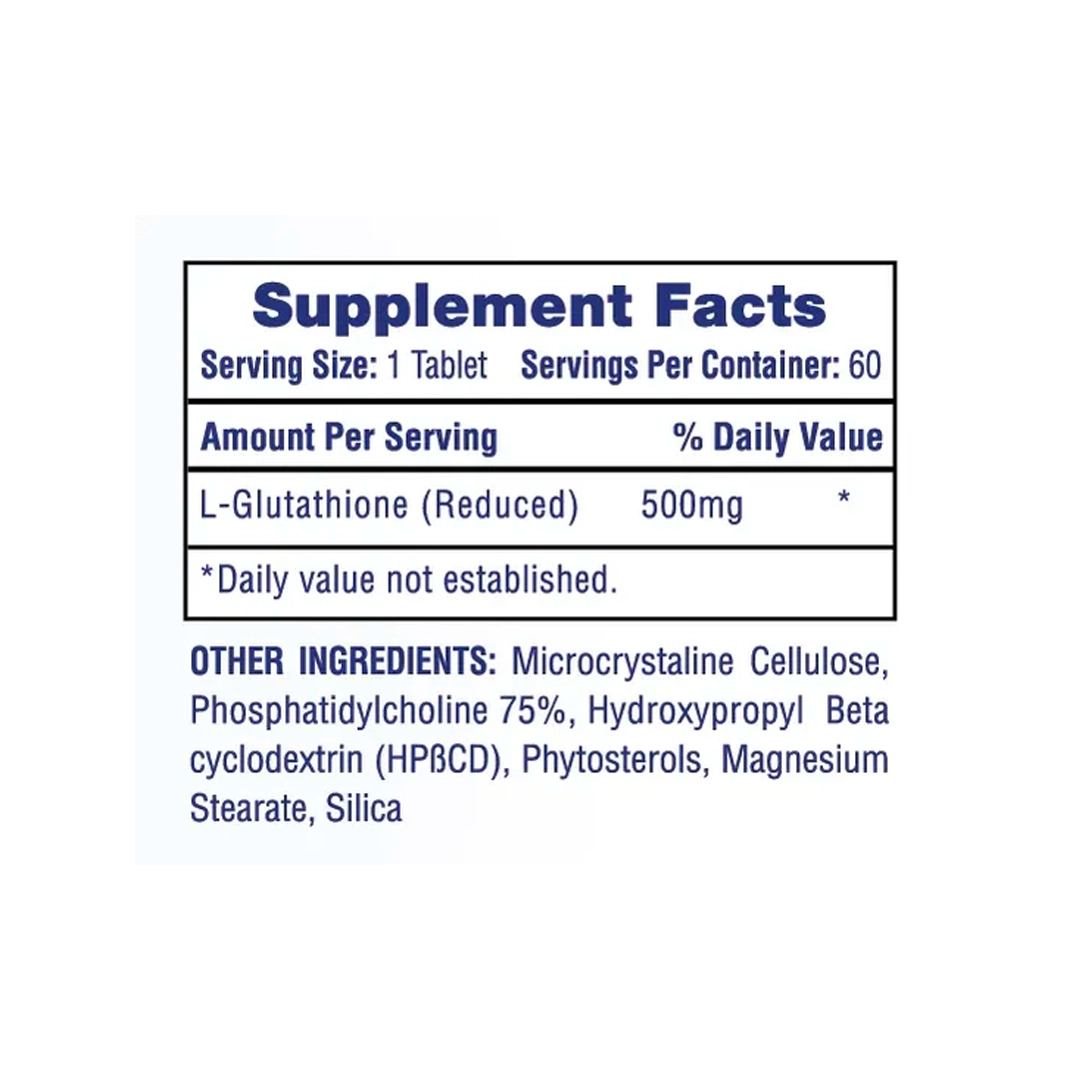 Hi-Tech Pharmaceuticals - L-Glutathione Reduced - 60 Tablets