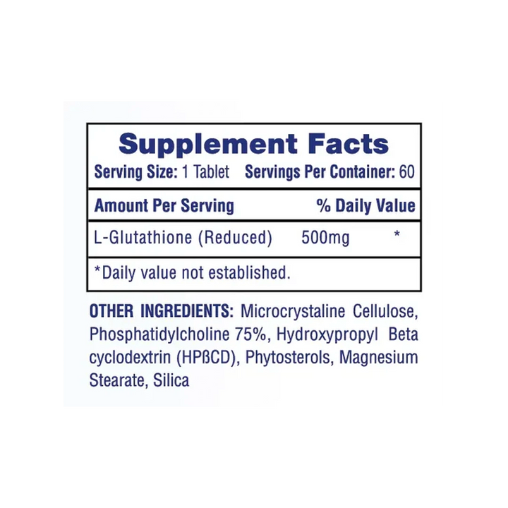 Hi-Tech Pharmaceuticals - L-Glutathione Reduced - 60 Tablets