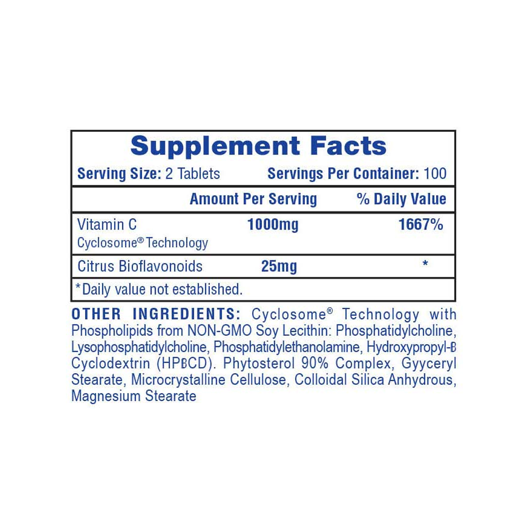 Hi-Tech Pharmaceuticals - Vitamin C (1000mg) - 200 Tablets