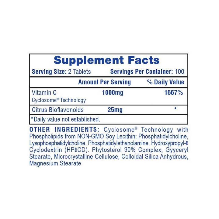 Hi-Tech Pharmaceuticals - Vitamin C (1000mg) - 200 Tablets
