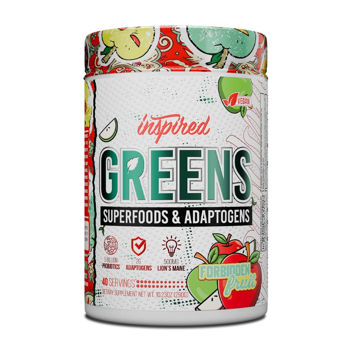 Inspired Nutraceuticals - GREENS Superfood Powder v2