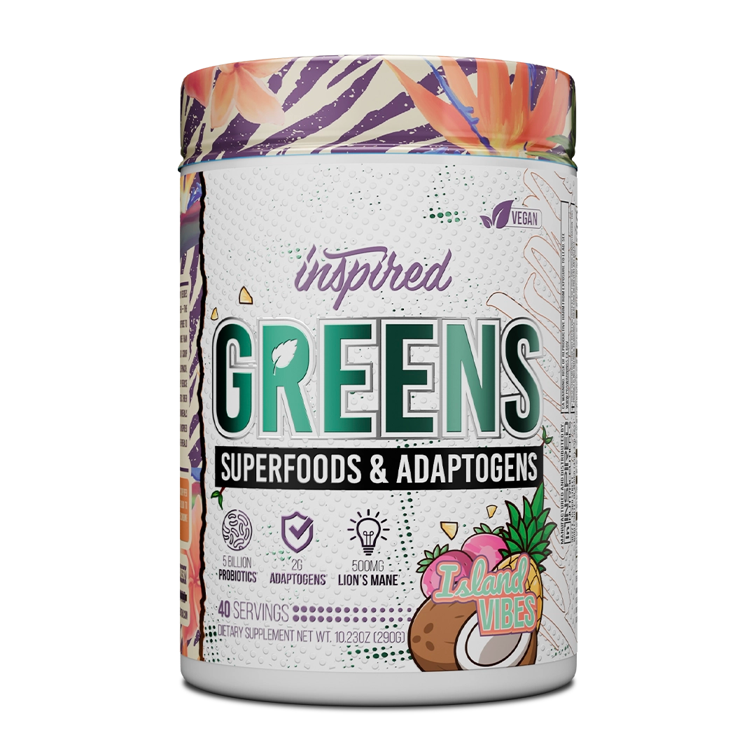 Inspired Nutraceuticals - GREENS Superfood Powder v2