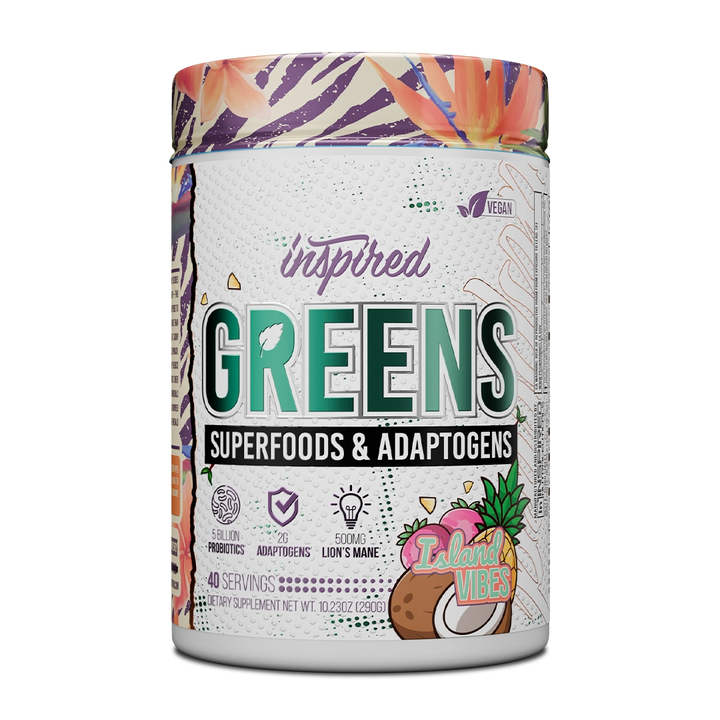 Inspired Nutraceuticals - GREENS Superfood Powder v2