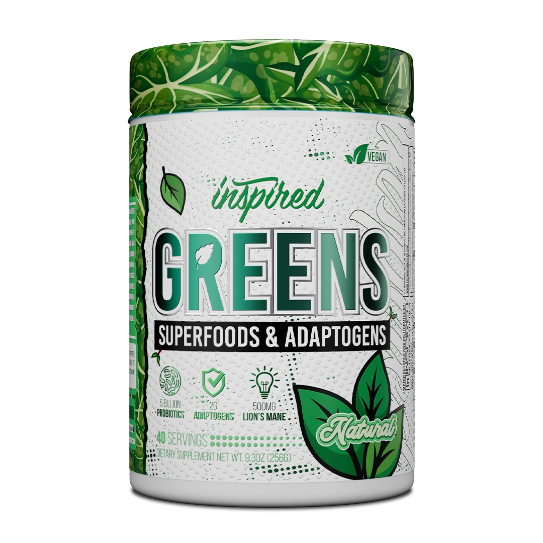 Inspired Nutraceuticals - GREENS Superfood Powder v2
