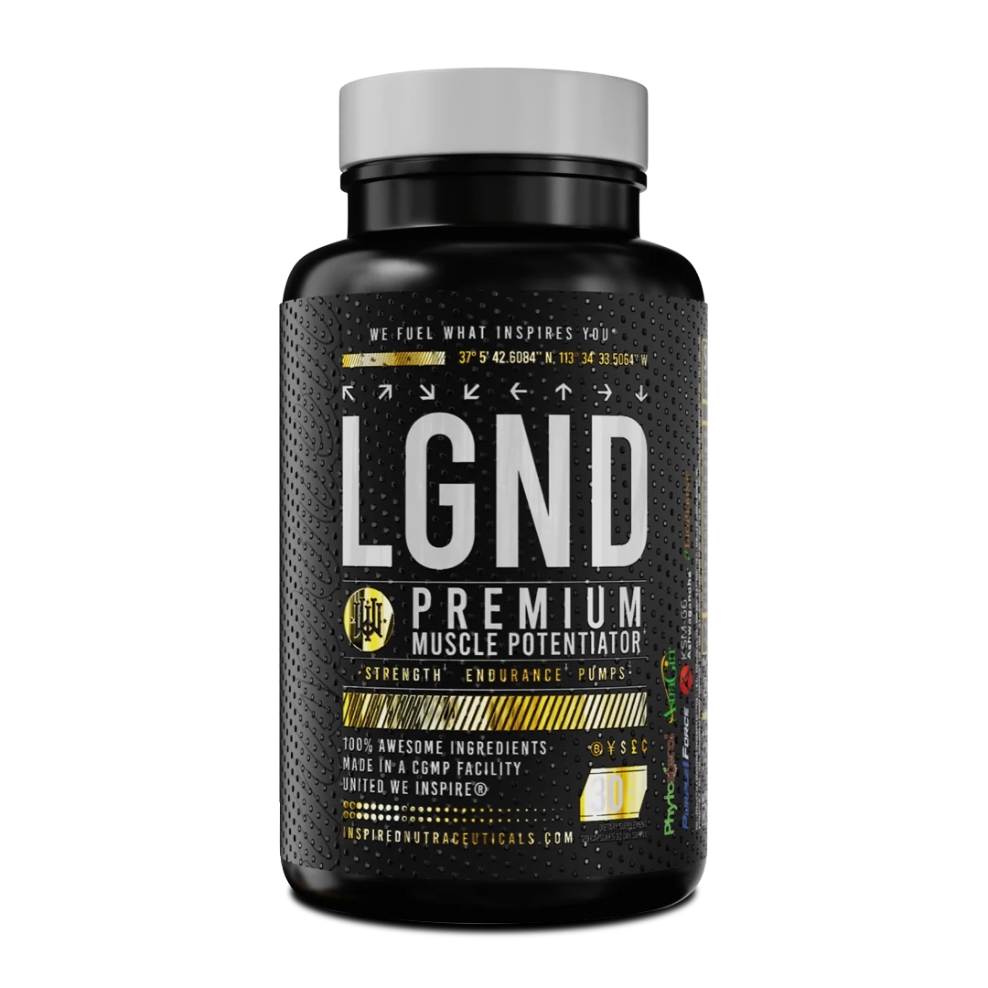 Inspired Nutraceuticals - LGND Plant-Based Anabolic - 120 Capsules