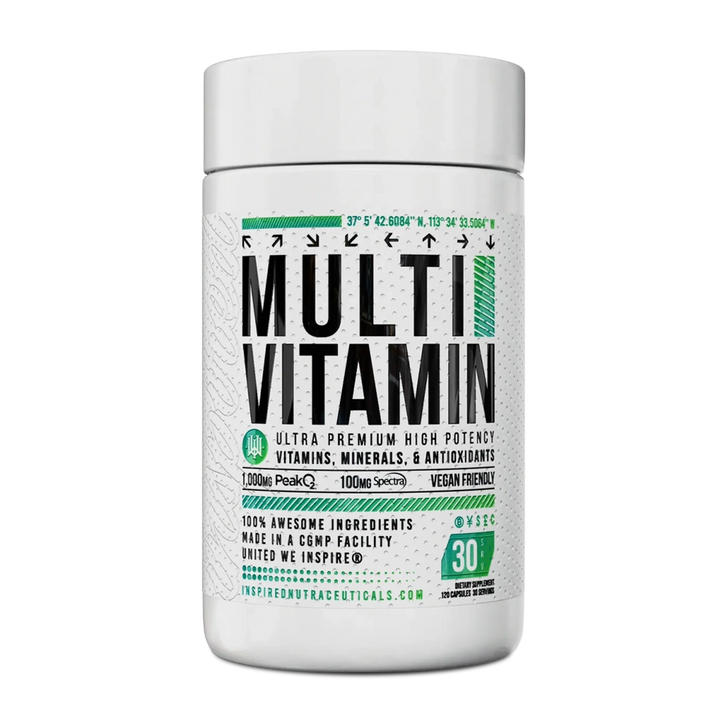 Inspired Nutraceuticals - Multi Vitamin - 120 Capsules