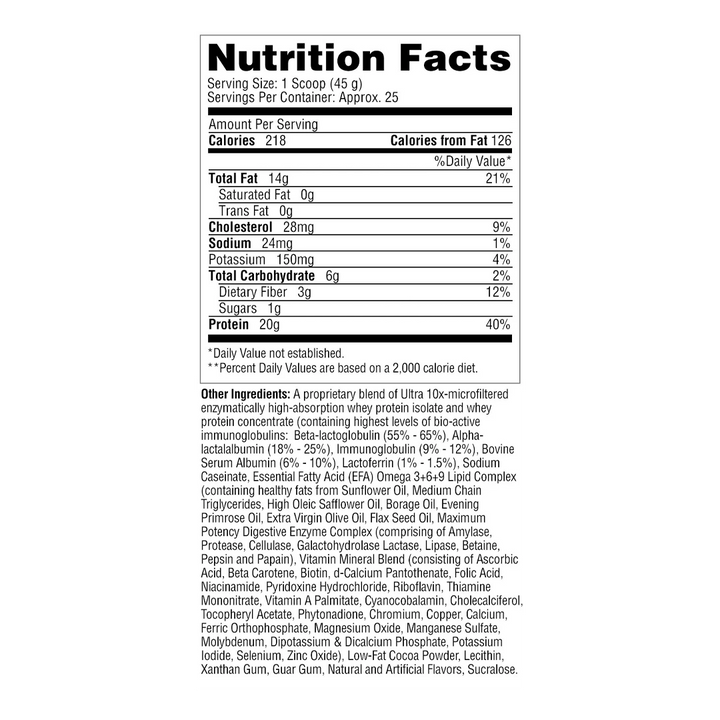 Metabolic Nutrition - MuscLean