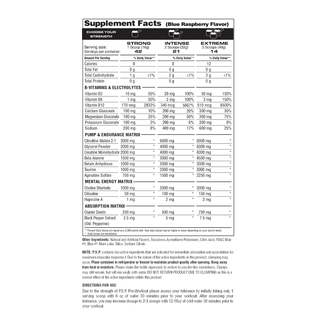 Metabolic Nutrition P.S.P.