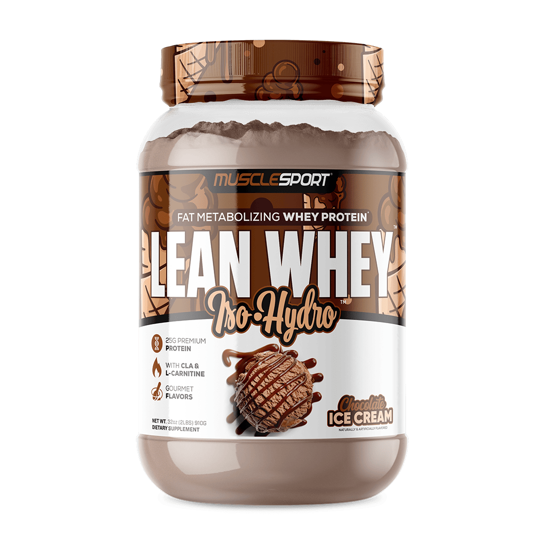 MuscleSport Lean Whey Protein Isolate + Carnitine | Get Yok'd Get Yok'd Nutrition MuscleSport Lean Whey Protein Isolate + Carnitine | Get Yok'd Get Yok'd Nutrition