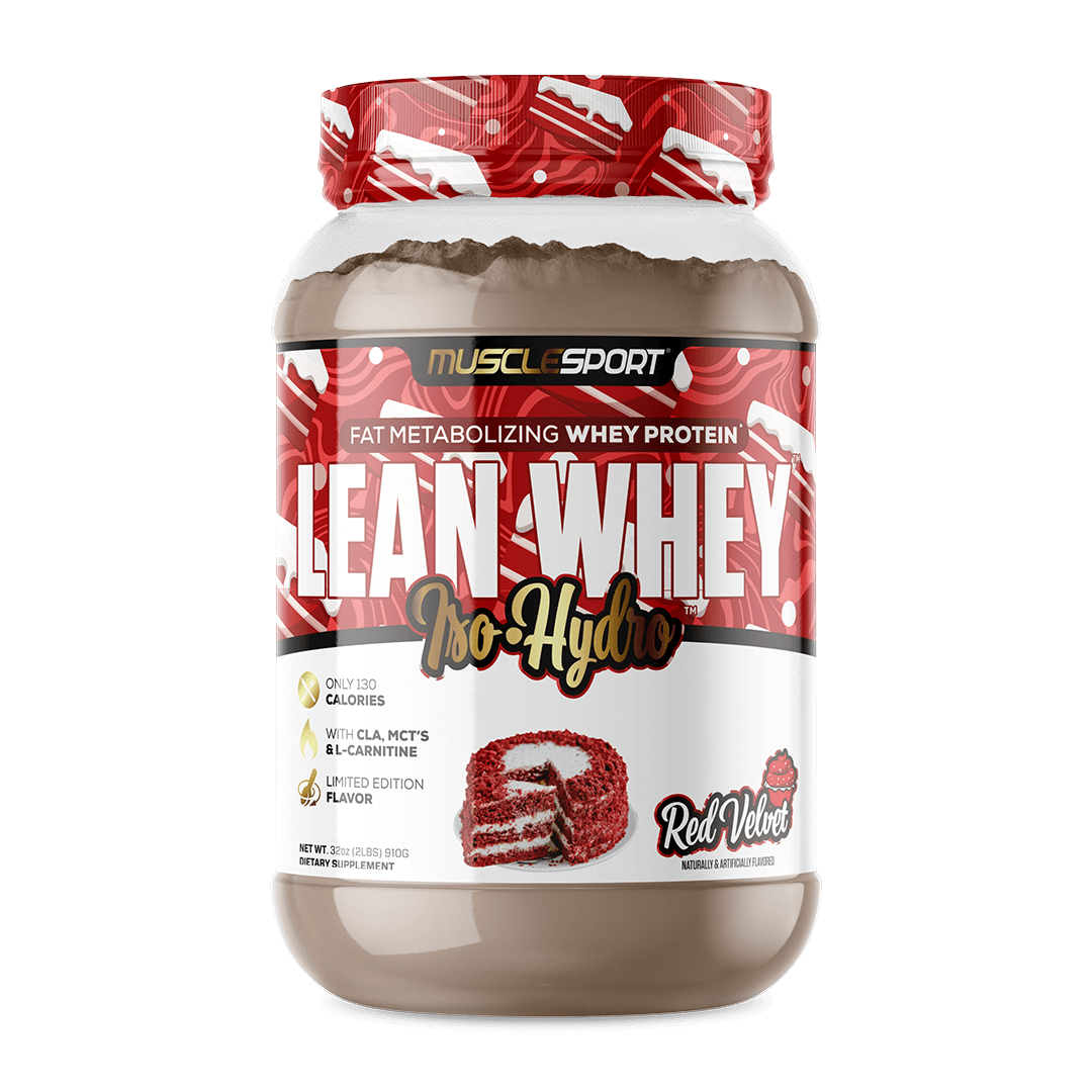 MuscleSport Lean Whey Protein Isolate + Carnitine | Get Yok'd Get Yok'd Nutrition MuscleSport Lean Whey Protein Isolate + Carnitine | Get Yok'd Get Yok'd Nutrition