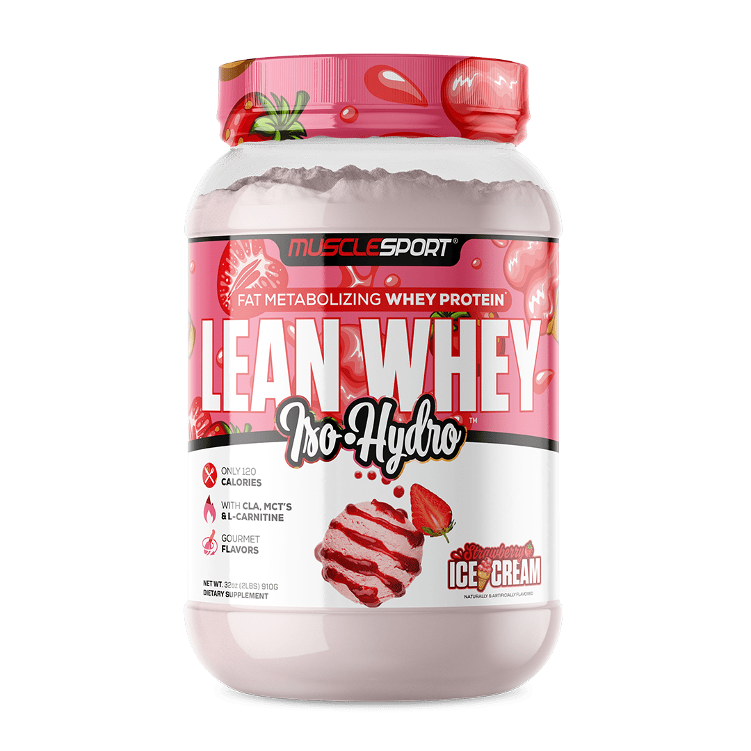 MuscleSport Lean Whey Protein Isolate + Carnitine | Get Yok'd Get Yok'd Nutrition MuscleSport Lean Whey Protein Isolate + Carnitine | Get Yok'd Get Yok'd Nutrition