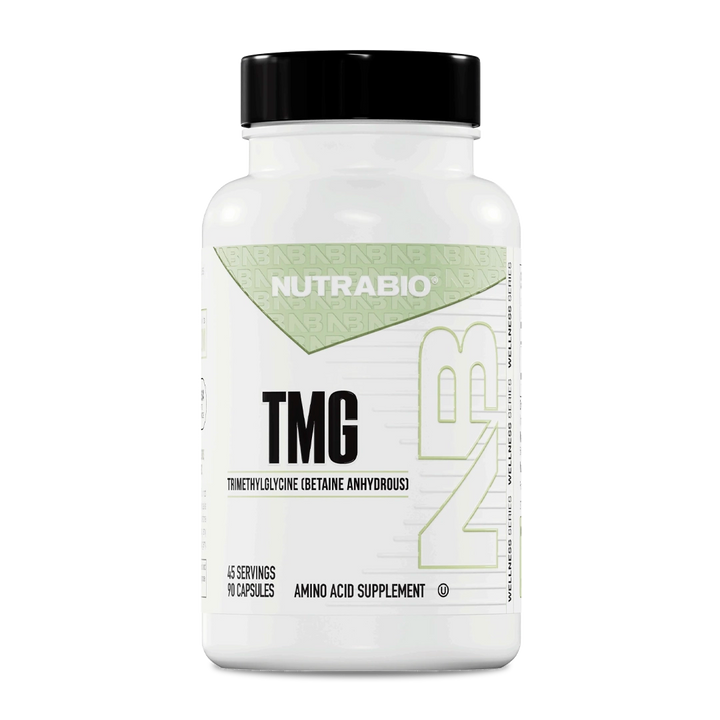 NutraBio - TMG (Betaine Anhydrous) - 90 Capsules