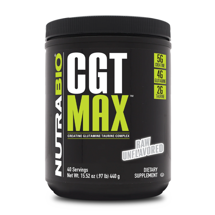 NutraBio - CGT MAX - 40 Servings